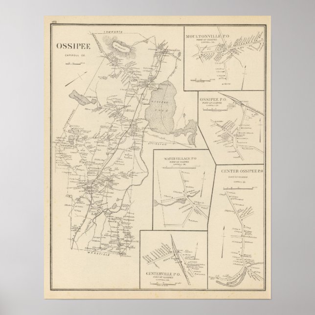 Ossipee, Carroll Co Poster (Front)