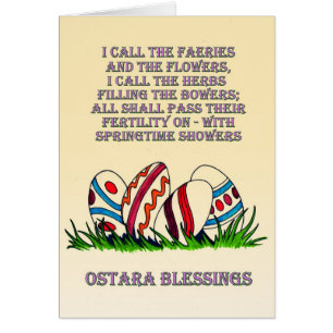 Ostara Blessings: Card