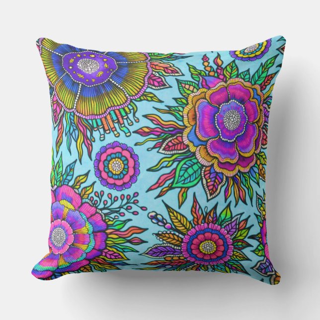 OSTARA: Celestial Resonance- Maximalist Cushion (Front)