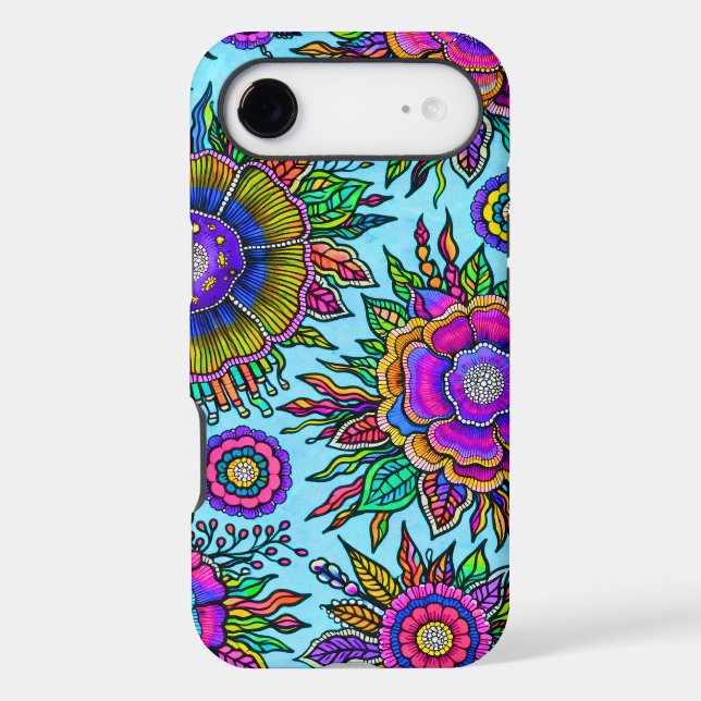 OSTARA:Celestial Resonance- Maximalist iPhone Case (Back)