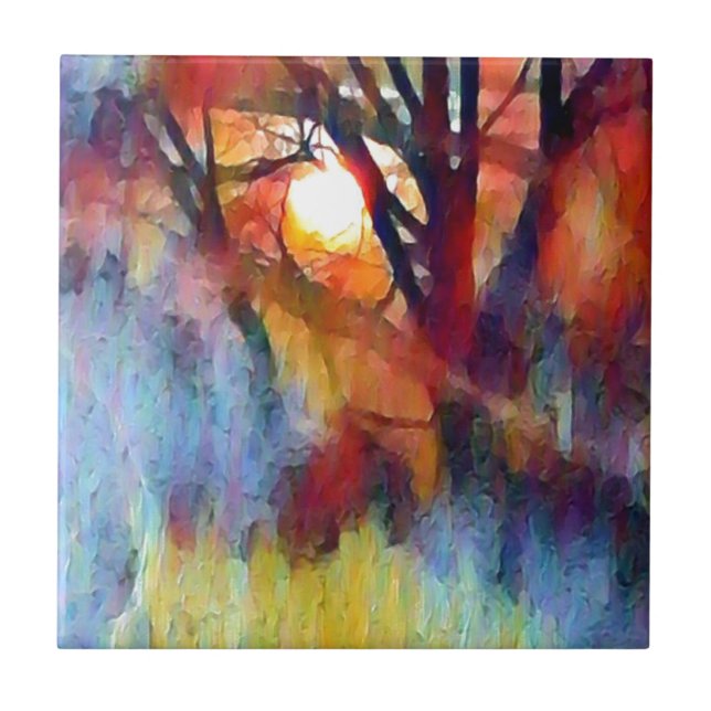 Ostara Moonrise Tile (Front)