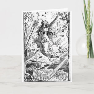 Ostara Spring Equinox Holiday Card