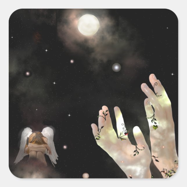 Ostara! Square Sticker (Front)