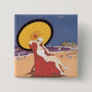 Ostende - Belgique 15 Cm Square Badge