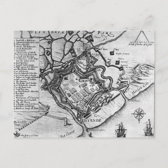 Ostende, from 'Commentaries Postcard (Front)