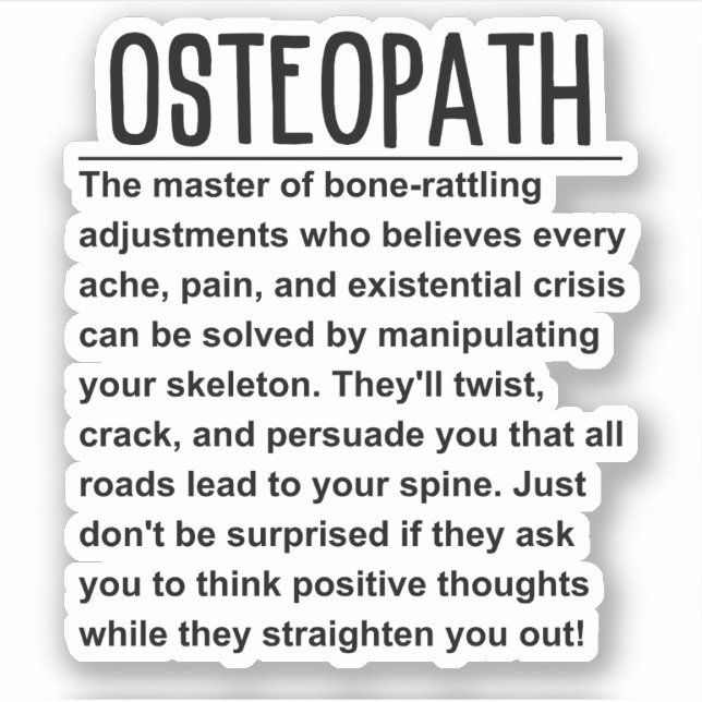 Osteopath  (Front)