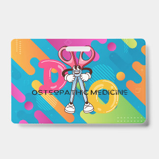 Osteopathic Medicine Badge ID Badge