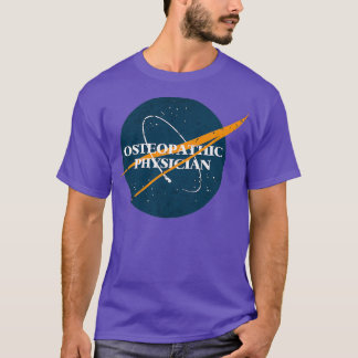 Osteopathic Physician Space Vintage T-Shirt