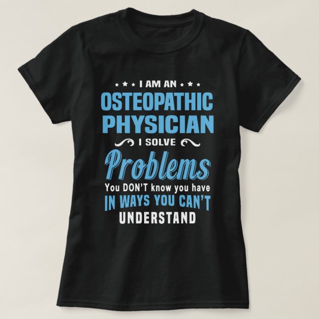 Osteopathic Physician T-Shirt (Design Front)