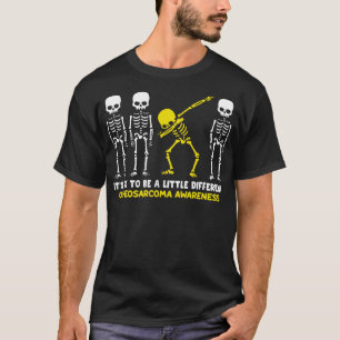Osteosarcoma Awareness Its Ok To Be A Little Diffe T-Shirt