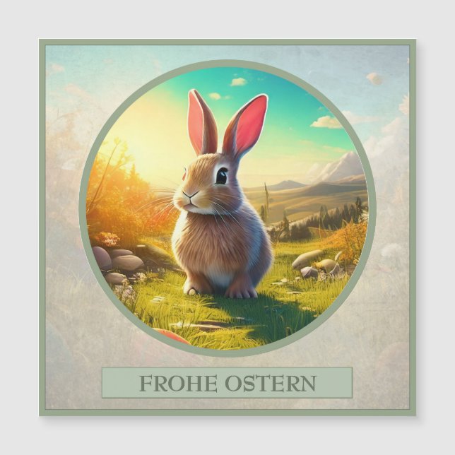 Osterhase im Frühlingszauber (Front)