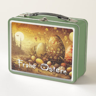 Osterhoffnung in einer apokalyptischen Welt Metal Lunch Box