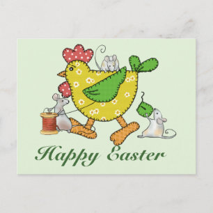 Osterhuhn Postcard