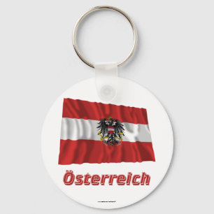 Österreich Fliegende Dienstflagge, deutscher Name Key Ring