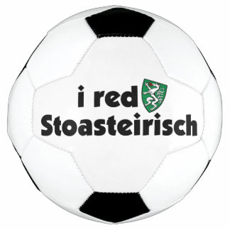 Österreich Stoasteirisch Steiermark Wappen Soccer Ball