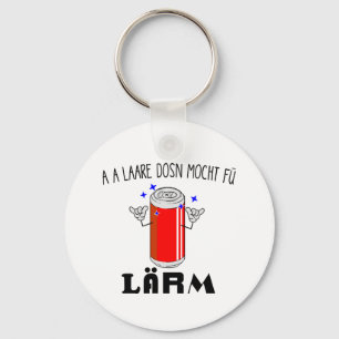 Österreich Wien Dialekt Eine leere Dose Sarkasmus Key Ring
