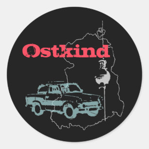 Ostkind Design Classic Round Sticker