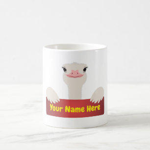 Ostrich Banner Coffee Mug