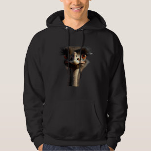 Ostrich Bird Emu Ratite I Love Ostriches Allegedly Hoodie