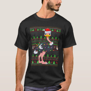 Ostrich Bird Lover Family Matching Ugly Ostrich Ch T-Shirt