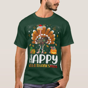 Ostrich Bird Lover Halloween Christmas Happy Hallo T-Shirt