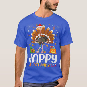Ostrich Bird Lover Halloween Christmas Happy Hallo T-Shirt