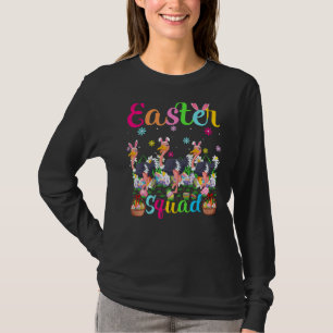 Ostrich Bunny Ear Easter Squad Ostrich Bird Happy T-Shirt