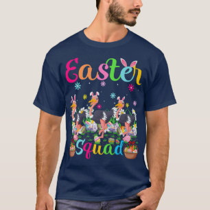 Ostrich Bunny Ear Easter Squad Ostrich Bird Happy  T-Shirt