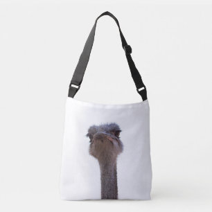 ostrich crossbody bag