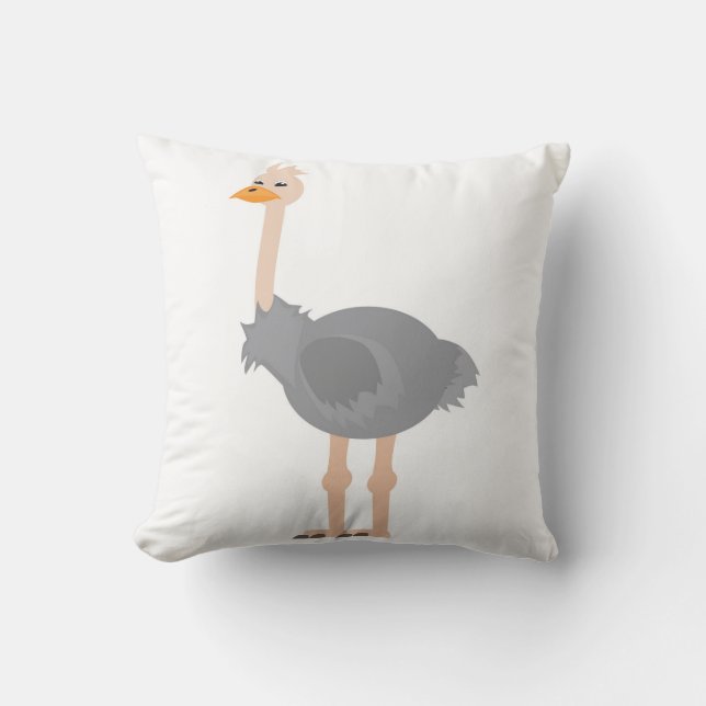 Ostrich Cushion (Front)