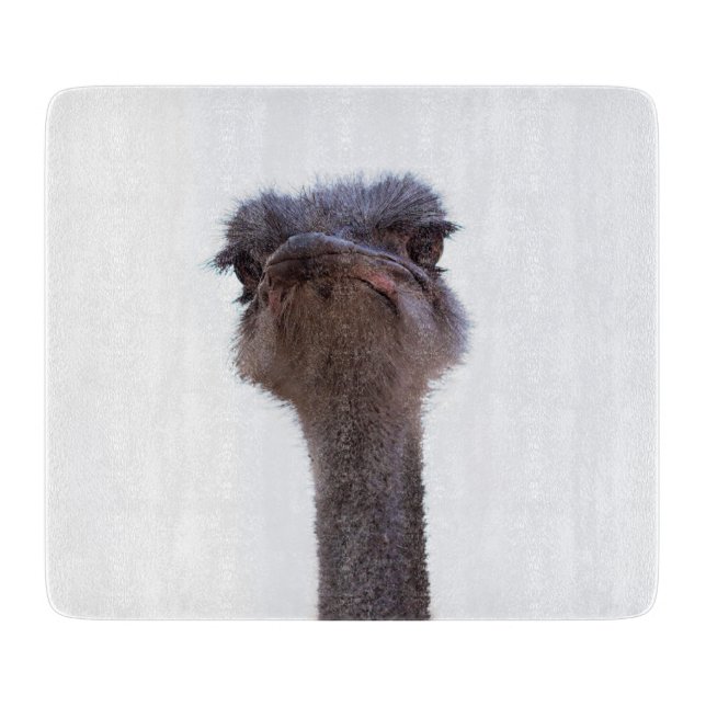 ostrich cutting board (Front)