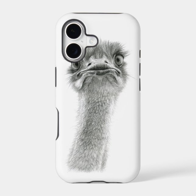 Ostrich expression sk053 (Back)