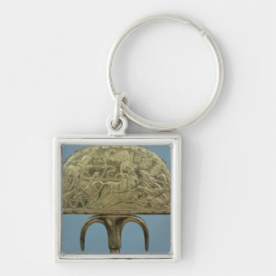 Ostrich-feather fan from the Tomb of Key Ring