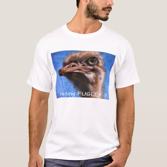 Ostrich Feeling Fugley T-Shirt (Front)