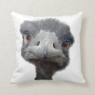 Ostrich head cushion