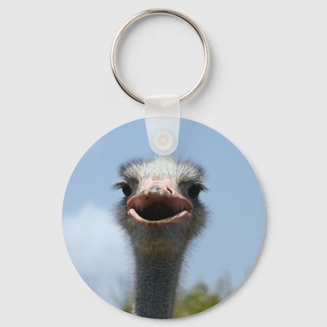 ostrich key ring (Front)