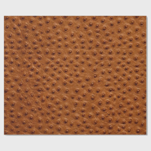Ostrich Leather Wrapping Paper