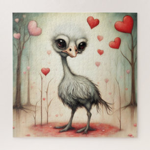 Ostrich Love 2 Jigsaw Puzzle