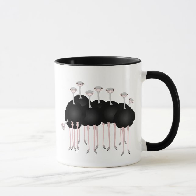 Ostrich Mug (Right)