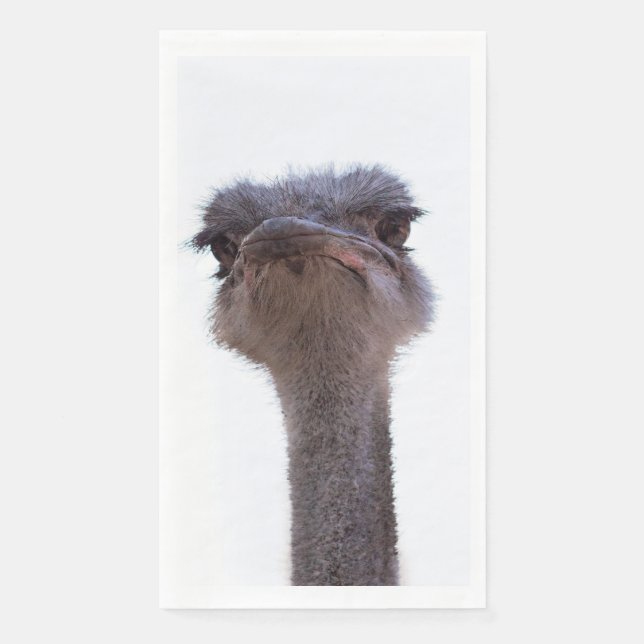 ostrich napkin (Front)