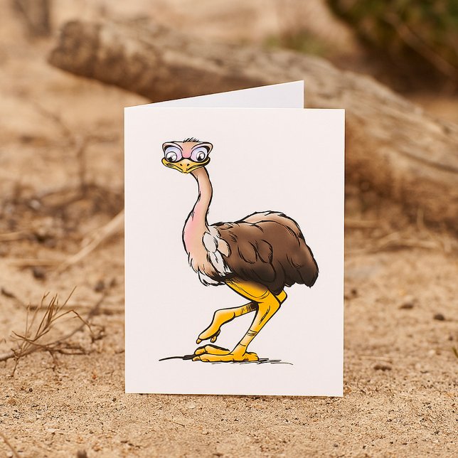Ostrich Note Cards (Creator Uploaded)