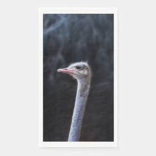 Ostrich Photography Napkin