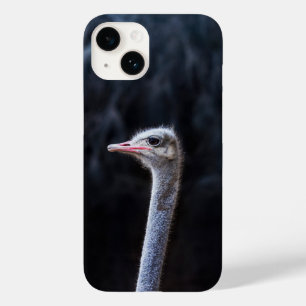 ostrich portrait Case-Mate iPhone 14 case