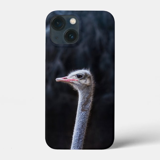 ostrich portrait     Case-Mate iPhone case (Back)
