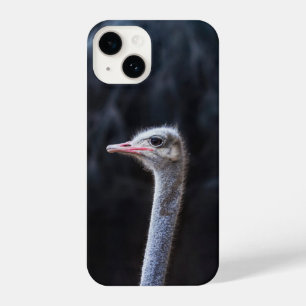ostrich portrait     iPhone 14 case