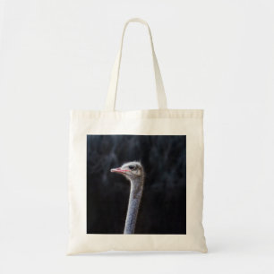 ostrich portrait tote bag