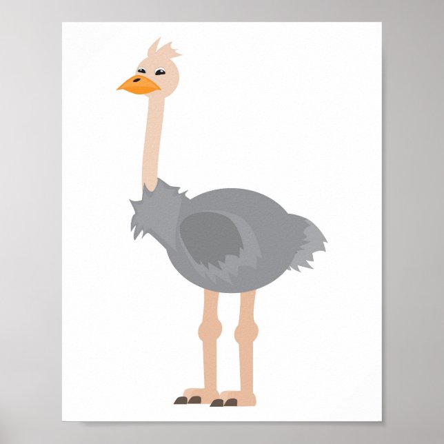 Ostrich Poster (Front)