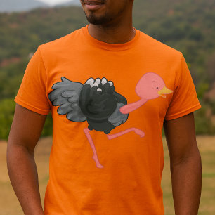 Ostrich Running T-Shirt
