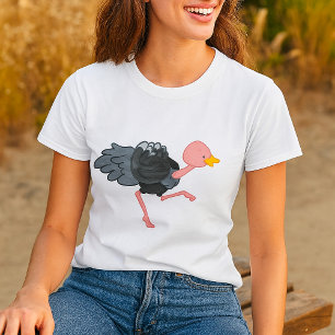 Ostrich Running T-Shirt
