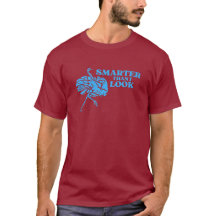 Ostrich Smarter Than I Look T-Shirt